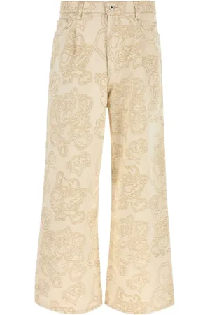 Kenzo Embroidered wide