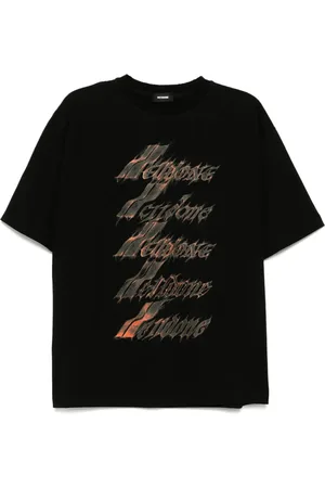 We11 Done Logo print T