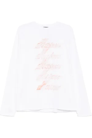 We11 Done Logo print T