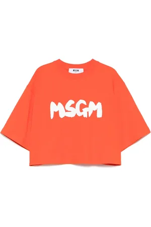 Msgm Logo print T