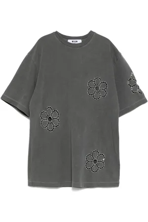 Msgm Embroidery T