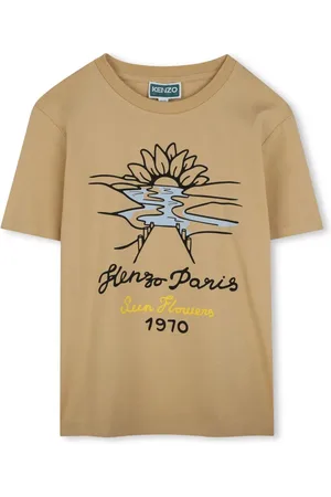 Kenzo Sun Flowers print T