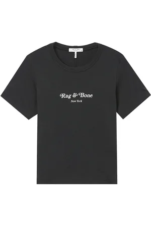 RAG&BONE Logo cotton t