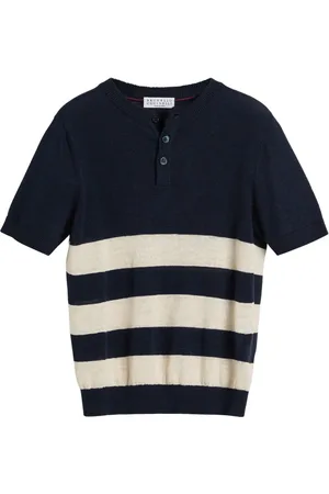 Brunello Cucinelli Striped T