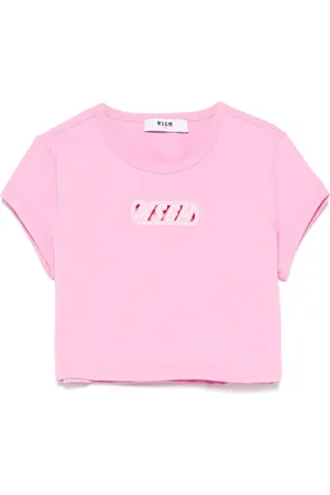 Msgm Jersey cropped T