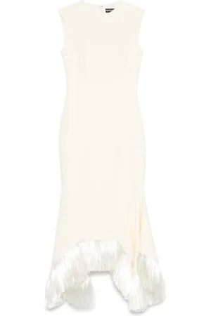 DAVID KOMA Raffia fringe