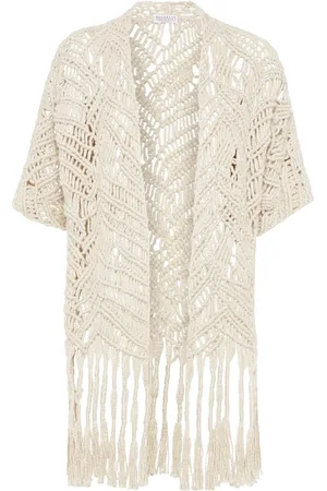Brunello Cucinelli Opera macram?? cardigan