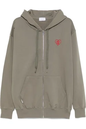 Family First Heart zip