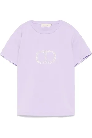 Twin-Set Rhinestone Oval T T