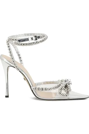 Mach & Mach Bow Embellished pumps