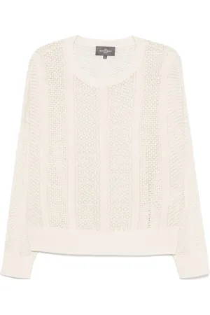 ERIC BOMPARD Pointelle round