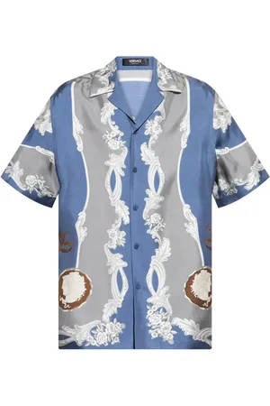 VERSACE Cameo silk shirt
