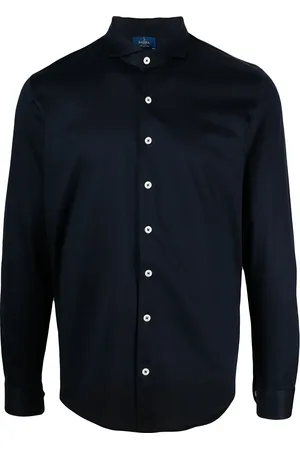 BARBA Jersey cotton button