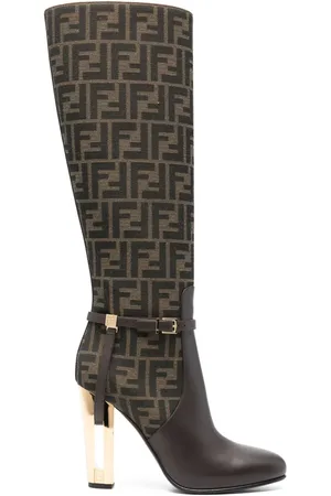 Fendi Delfina 110mm monogram knee