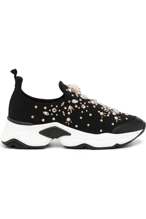 RENE CAOVILLA Morgana rhinestone