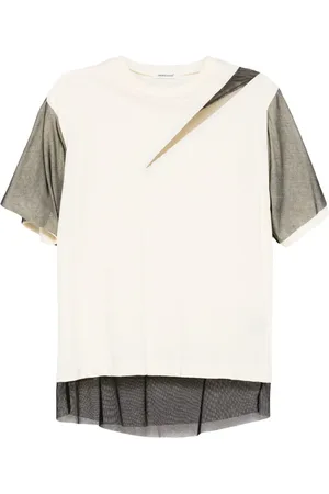 UNDERCOVER Layered cotton T