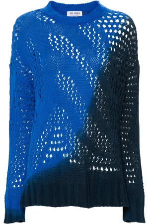 The Attico Colourblock open