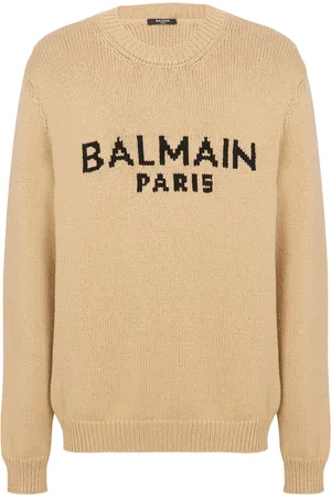 Balmain Logo intarsia