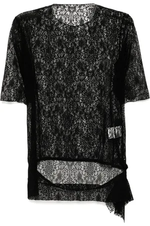 YOHJI YAMAMOTO Lace detailing T
