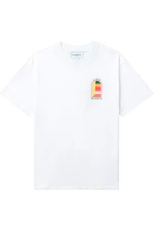 Casablanca Tennis Club Icon organic cotton T