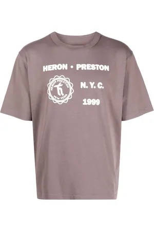 Heron Preston Medieval Heron organic cotton T