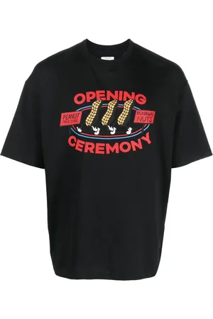 Opening Ceremony Peanuts logo cotton T