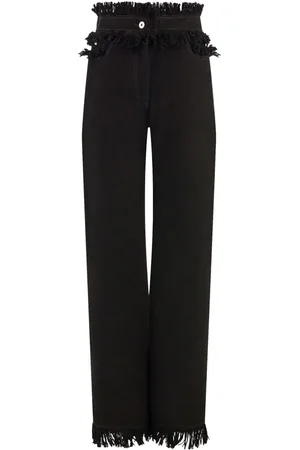 Salvatore Ferragamo Fringed straight