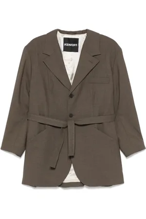Frenken Wool m??lange blazer