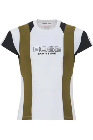 MARTINE ROSE Shrunken Panelled T