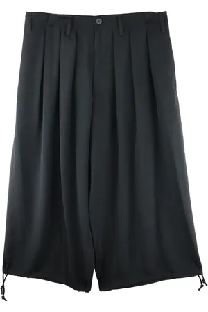 YOHJI YAMAMOTO Pleated drop