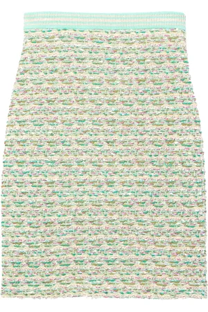 ST. JOHN Boucl?? mini skirt