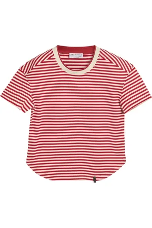 Brunello Cucinelli Striped T