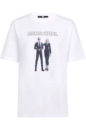 Karl Lagerfeld X Cara Delevingne Avatar T