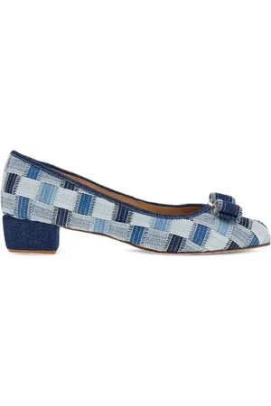 Salvatore Ferragamo Varina checked block
