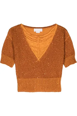 GENNY Sequined V