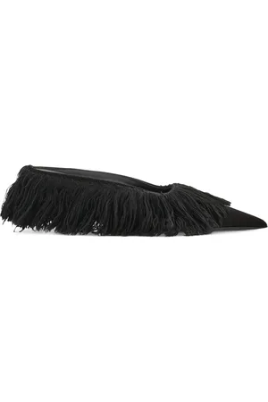 Salvatore Ferragamo Eva feathered