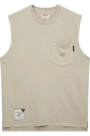 Musium Div. Sleeveless pocket T