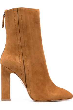 Aquazzura Joplin 105mm almond