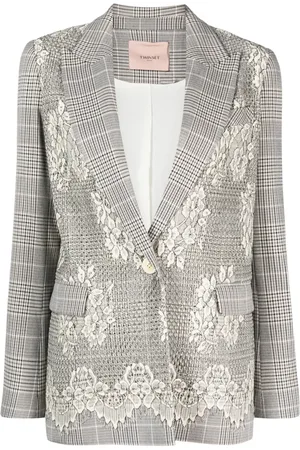 Twin-Set Glen plaid