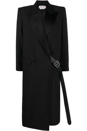 Alexander McQueen Belted double
