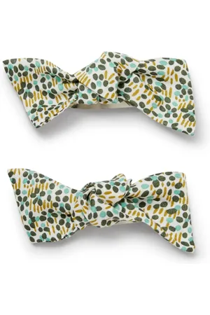 Il gufo Printed hair clips (set of two)