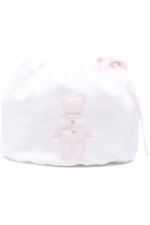LITTLE BEAR Embroidered drawstring bag