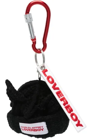 Charles Jeffrey Loverboy Chunky Ears Beanie keyring