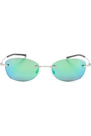 Maui Jim Aki Aki mirrored lenses oval