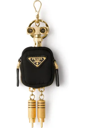 Prada Robot charm keychain