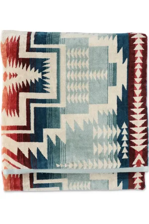 Pendleton Geometric jacquard cotton towel