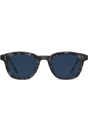 Thom Browne Tortoiseshell rectangular