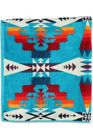 Pendleton Geometric jacquard cotton towel