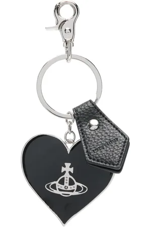 Vivienne Westwood Mirror Heart Orb keychain