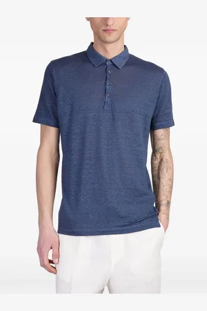 120% Lino Jersey polo shirt